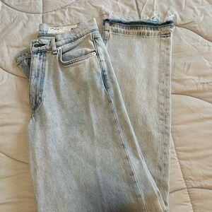 rag & bone Women’s Faded Denim Jeans
